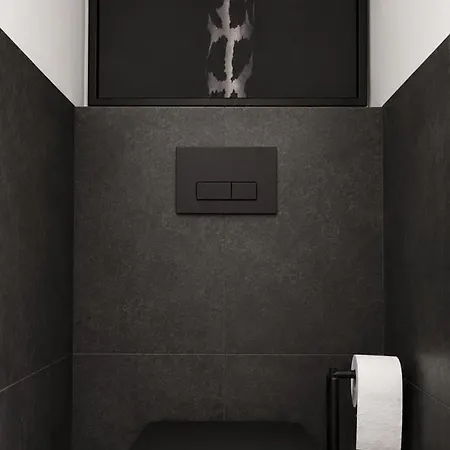 Modern Black Apartamento Gdynia
